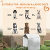 Dog Kennel Chain Link UV-Resistant Cover 13.1' x 7.5' x 7.5' CCS