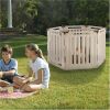 Richell Convertible Dog Playpen 6 Panel Expanded Indoor Outdoor Resin Enclosure