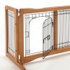 Richell Pet Sitter Dog Gate Plus Freestanding Wide Expandable Room Divider