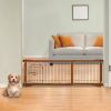 Richell Pet Sitter Dog Gate Plus Freestanding Wide Expandable Room Divider