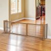Richell Pet Sitter Dog Gate Plus Freestanding Wide Expandable Room Divider
