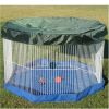 Ware Clean Living Small Animal Playpen Cover Floor Mat Heavy Canvas Fabric