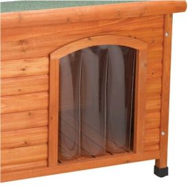 Ware Premium Plus Dog House Door Flap Weather Block Large XL Clear Vinyl