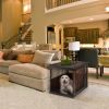 Richell End Table Dog Crate Large Wooden Furniture Style Removable Plastic Tray
