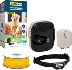 PetSafe In Ground Dog Fence Rechargeable Expandable Underground Containment System