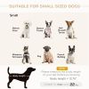 Luxury Dog Bed Hidden Storage Foam Cushion Modern Sofa Blue CCS