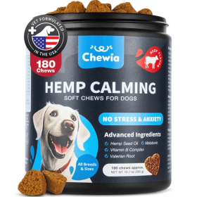 Hemp Calming Chews For Dogs Treats Anxiety Stress Relief (Option: 1PC)