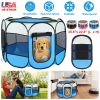 PetLuv Pet Tent Playpen Travel Shade UV Protection Safety Indoor Outdoor Mesh Polyester Ventilation Puppy