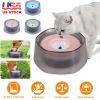 Slow Water Bowl Floating Disk Anti Splash Anti Wet Fur No Mess Clean Hygienic RV Car Travel Puppy