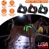 LED Dog Harness Vest Durable Mesh Reflective High Visibility Adjustable Safety Night Walking Puppy