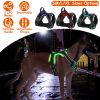 LED Dog Harness Vest Durable Mesh Reflective High Visibility Adjustable Safety Night Walking Puppy