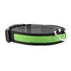 LED Dog Collar High Visibility Light Flashing Steady Safe Night Walking Puppy Safety Secure