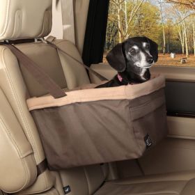Pet Booster Seat Automobile Car Padded Safety Leash Washable Liner (Option: Large)
