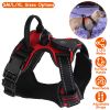LED Dog Harness Vest Durable Mesh Reflective High Visibility Adjustable Safety Night Walking Puppy