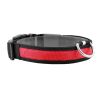 LED Dog Collar High Visibility Light Flashing Steady Safe Night Walking Puppy Safety Secure