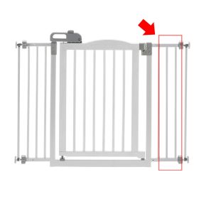 One-Touch Gate II Extension Add On Lengthen (Option: Touch Gate II Extension in White)