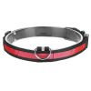 LED Dog Collar High Visibility Light Flashing Steady Safe Night Walking Puppy Safety Secure