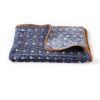 Soft Fluffy Star Print Dog Blanket High Quality Warm Comfortable Pet Mat Lightweight Cozy Bed Couch Travel Pet Supply for Dogs Cats