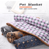 Soft Fluffy Star Print Dog Blanket High Quality Warm Comfortable Pet Mat Lightweight Cozy Bed Couch Travel Pet Supply for Dogs Cats