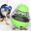 Holapet Interactive Dog Treat Dispenser Toy Tumbler Food Feeder Ball Slow Eating Training Puzzle Durable ABS Wobble Enrichment Play