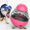 Holapet Interactive Dog Treat Dispenser Toy Tumbler Food Feeder Ball Slow Eating Training Puzzle Durable ABS Wobble Enrichment Play