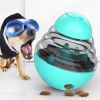 Holapet Interactive Dog Treat Dispenser Toy Tumbler Food Feeder Ball Slow Eating Training Puzzle Durable ABS Wobble Enrichment Play