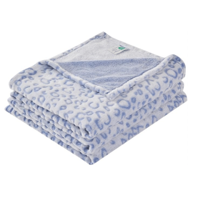 Krifey Flannel Fleece Cow Print Dog Blanket Super Soft Sherpa Reversible Lightweight Warm Cozy Throw Couch Bed All Season Home Décor (size: 60" x 80")