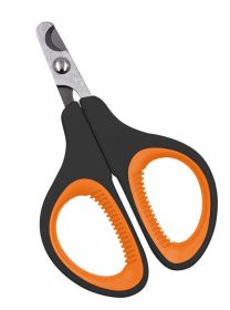 Pet Life Mini Razor Grooming Dog Nail Clipper Precision (Color: Orange)