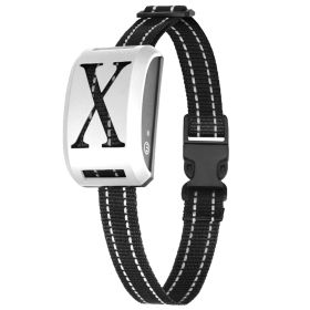 Wireless Dog Fence Receiver Collar GPCT4117 Training Boundary Limit Multi Dog Beep Vibration Shock Functions (Option: White)