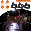 LED Dog Harness Vest Durable Mesh Reflective High Visibility Adjustable Safety Night Walking Puppy