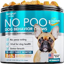 No Poo Chews Dogs Stop Poop Eating Behavior Probiotics Digestive Enzymes Bad Breath Support Digestive Health (Option: Kinpur Pet Care)