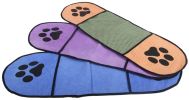 Pet Life Dry Aid Microfiber Dog Towel Hand Pockets Quick Dry Absorbing Chenille