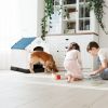 Plastic Outdoor Dog House Ventilated Waterproof Security All Weather Resin CCS