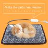 Thermostat Controlled Heated Dog Bed Insert Automatic Pet Warming Pad Low Wattage Safe Indoor