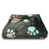 Soft Fluffy Cartoon Pattern Dog Blanket High Quality Warm Comfortable Pet Mat Lightweight Cozy Bed Couch Travel Pet Supply for Dogs Cats