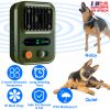 Ultrasonic Dog Bark Control Device 3 Frequencies Adjustable IPX4 Waterproof Puppy Training Aid