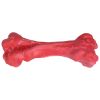 Durable Dog Chew Toy Rubber Beef Flavor Aggressive Chewers Teeth Cleaning Healthy Chewing Tough Bone