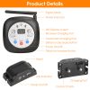 GPS Dog Fence System Boundary 65' to 328' Loss Prevention Satellite Collar CCS