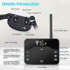Wireless Dog Fence 20' to 850' 3 Mode Rechargeable Containment Waterproof CCS