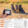 2 in 1 Remote Training System 3 Modes 990' Range IPX6 Waterproof Collar CCS