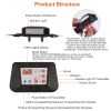 2 in 1 Remote Training System 3 Modes 990' Range IPX6 Waterproof Collar CCS