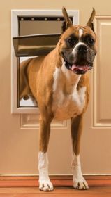 PetSafe Freedom Dog Door Aluminum Soft Flap Adjustable (Option: Large)