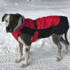Alpine All-Weather Waterproof Dog Coat Reflective Warm Fleece Lined Adjustable Fit Weatherproof Adventure