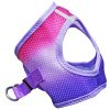 American River Ombre Choke Free Adjustable Mesh Harness Small Medium Large Breeds Reflective Safety Design