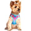 American River Ombre Choke Free Adjustable Mesh Harness Small Medium Large Breeds Reflective Safety Design
