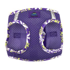 Harness American River Choke Free Hawaiian Trim (Color: Paisley Purple, Size: XX-Small)