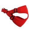 Wrap and Snap Harness Sunset Hibiscus Adjustable Soft Mesh Easy Wear Choke Free Secure Fit Doggie Design