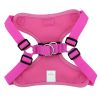 Wrap and Snap Harness Sunset Hibiscus Adjustable Soft Mesh Easy Wear Choke Free Secure Fit Doggie Design