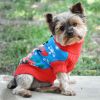 Holiday Festive Knit Christmas Sweater Outfit Combed Cotton Ugly Snowman Dog