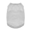 Doggie Design Cotton Tank Lightweight Breathable Solid Color Sleeveless Apparel Customizable Blank Shirt XS-XXXL